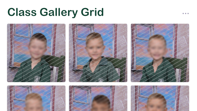 School photography ordering platform dashboard